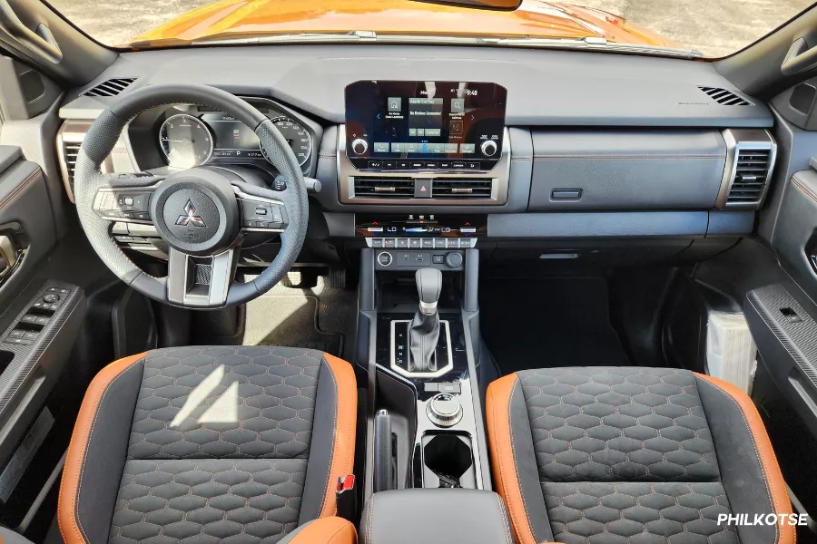 The all-new Triton's front cabin. The all-new Triton's front cabin.