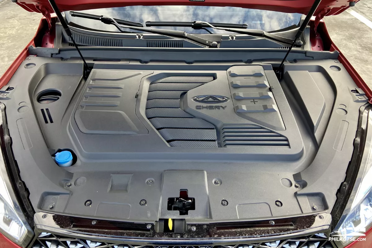 2021 Chery Tiggo 7 Pro engine shot