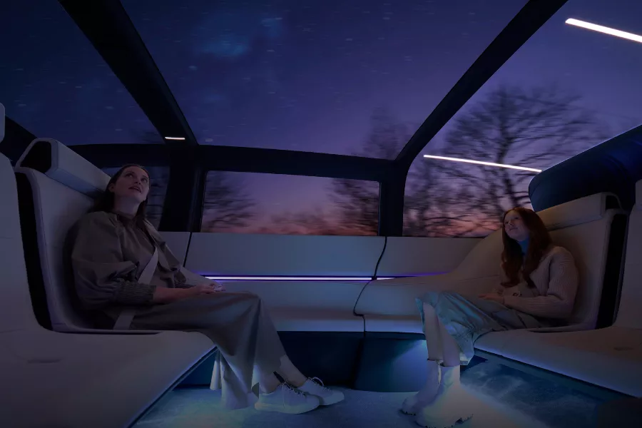 Honda Space-Hub EV concept seats