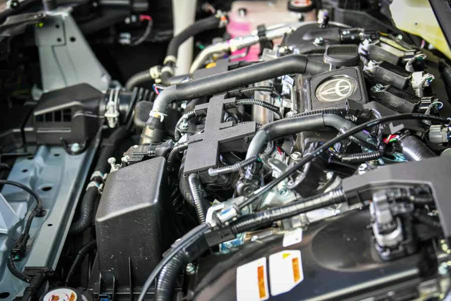 A peek under the hood of the 2024 Toyota Corolla Cross HEV A peek under the hood of the 2024 Toyota Corolla Cross HEV