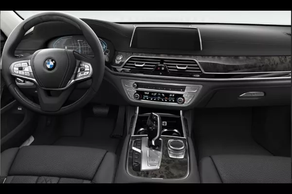 BMW 745Le interior 2