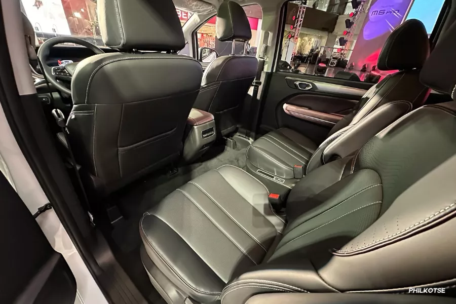 The all-new MPV's second row