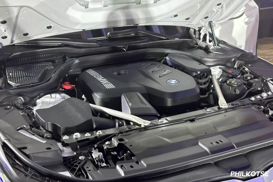 2024 BMW 520i engine