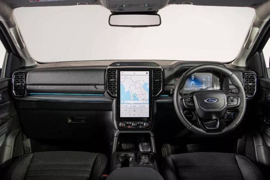 2022 Ford Everest Sport interior