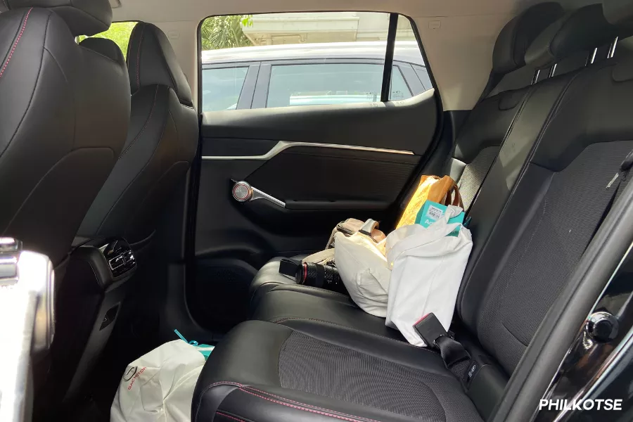 2023 GAC Emkoo rear seats