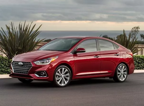 Hyundai Accent 2018 sideview