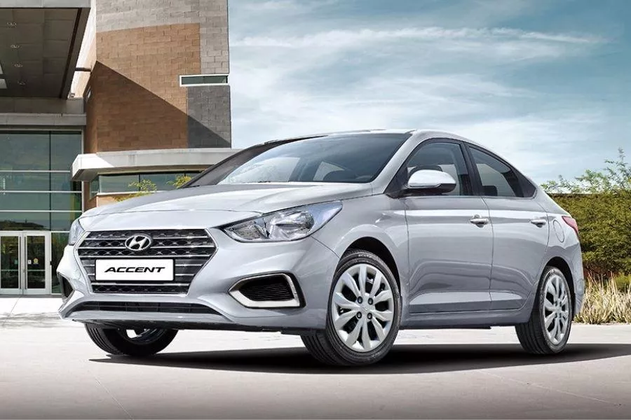 A picture of the Hyundai Accent sedan