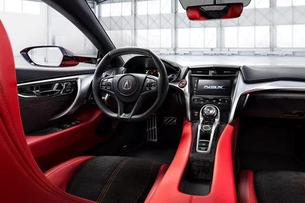  2021 Acura NSX Type R interior 