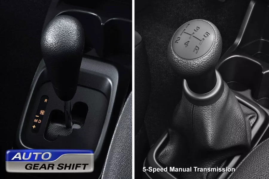 GL AGS and the GL MT's gear shifters