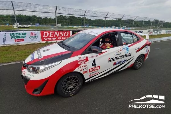 Staying straight and True is important in Autocross Racing AK Lavapie in a modified Vios