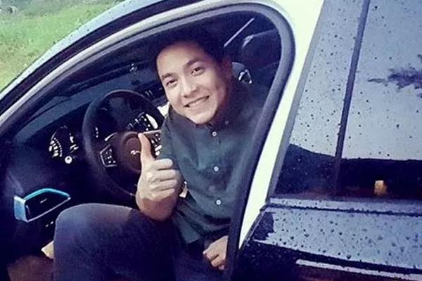 Alden richards and his jaguar