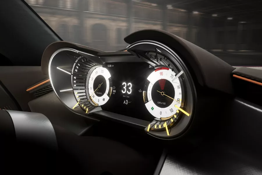 Alfa Romeo 33 Stradale instrument cluster