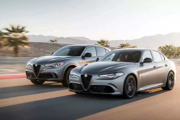 Alfa Romeo Cars on the Road