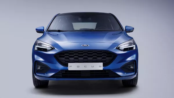 The front of the Ford Focus 2019