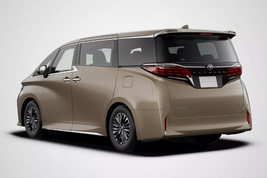 A look at its rear end Alphard rear