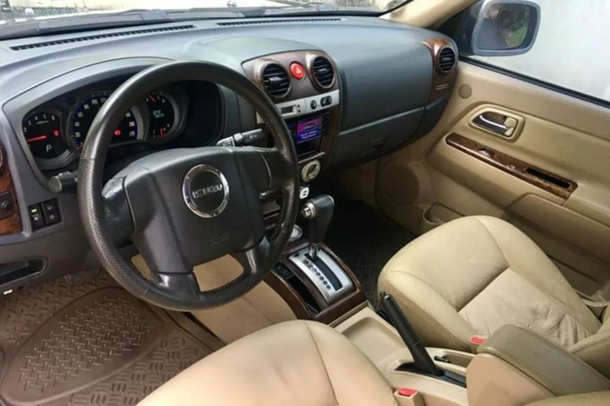 A picture of the interior of the top-spec Alterra