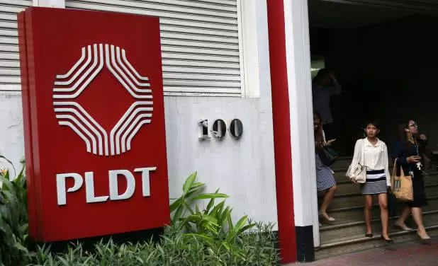 PLDT head office in Makati City, Metro Manila