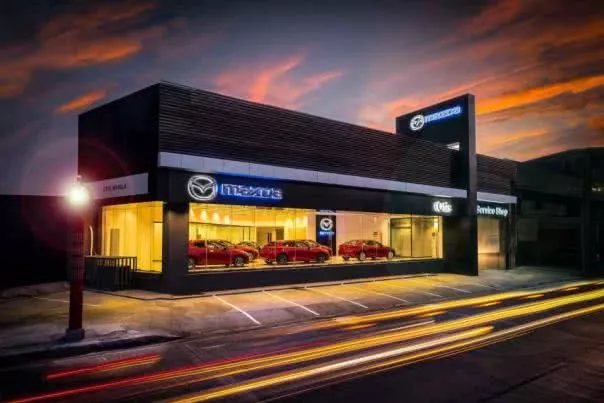 Mazda Otis showroom