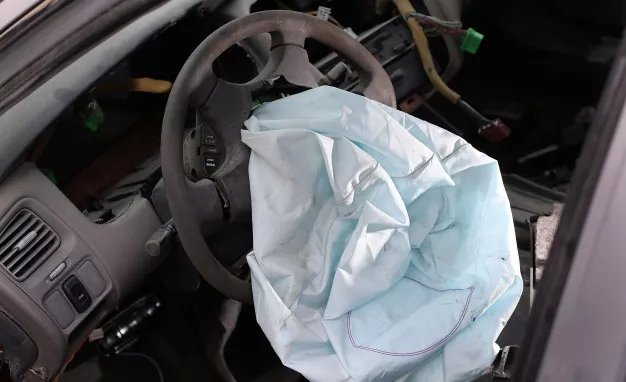 deployed airbag on a 2001 Honda Accord 