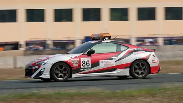 2017 Vios Cup Leg 1 A racing car is running