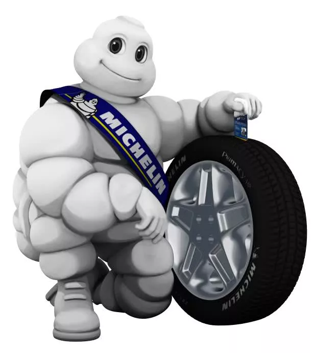 Michelin’s tire safety campaign is aimed at educating motorists about the most basic step that will ensure them safe and efficient driving on city or country roads Photo of a Michelin's stuffed animal and a Michelin tire