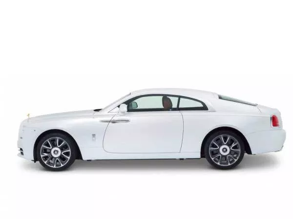 Rolls-Royce's Wisdom Collection A white car