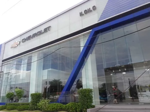 Front view of the Chevrolet Iloilo dealership