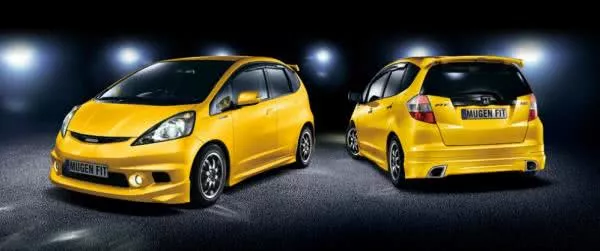 Honda Jazz front and rear