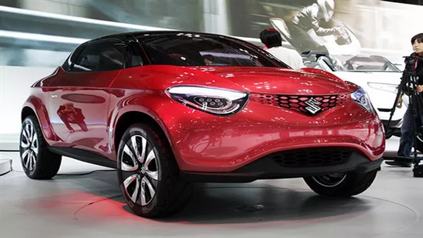 Angular front of A suzuki concept