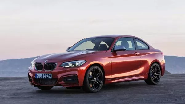 angular front of the BMW 2 Series