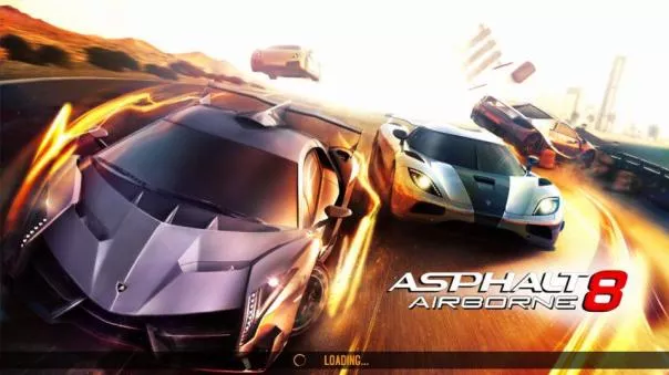 Asphalt 8: Airborne from Gameloft is undoubtedly one of the best racing games Screenshot of the Asphalt 8: Airborne racing game