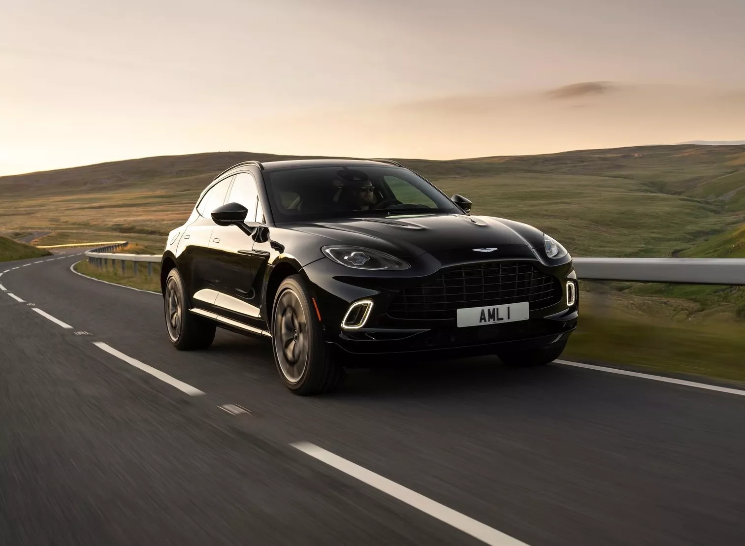 Aston Martin DBX front view