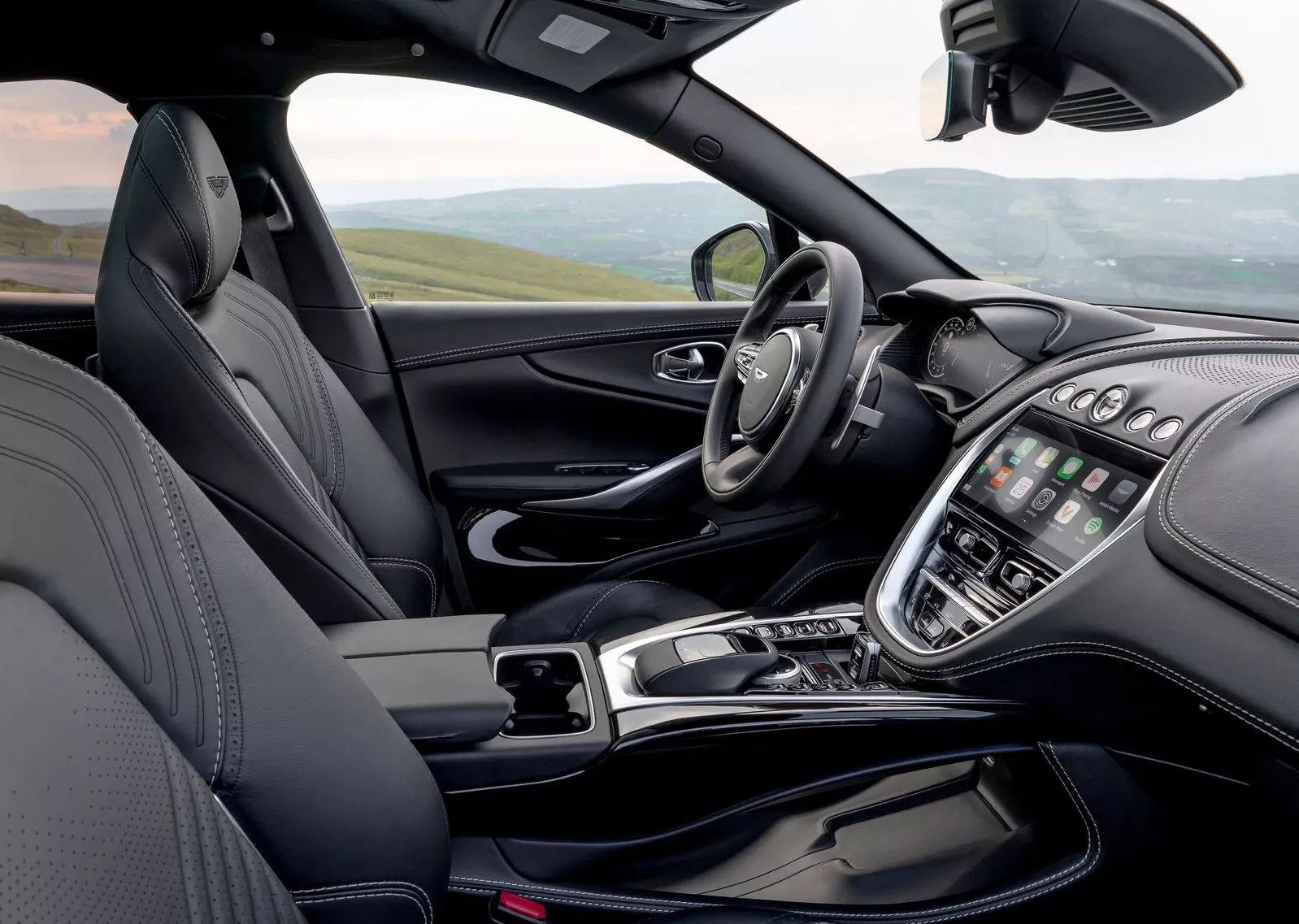 Aston Martin DBX interior view