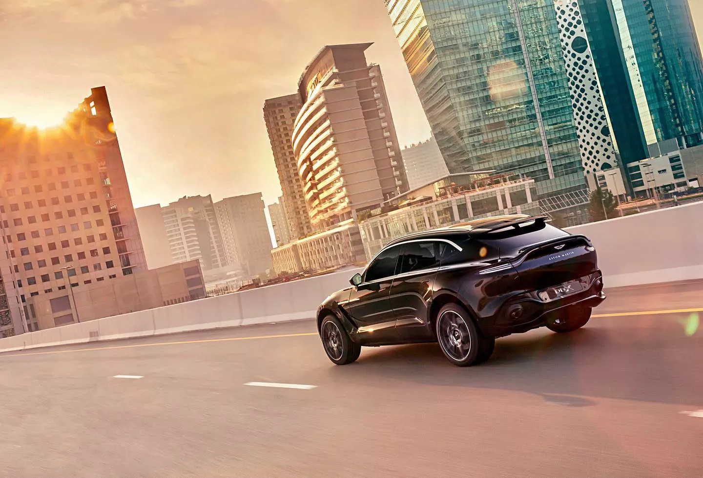 Aston Martin DBX rear view