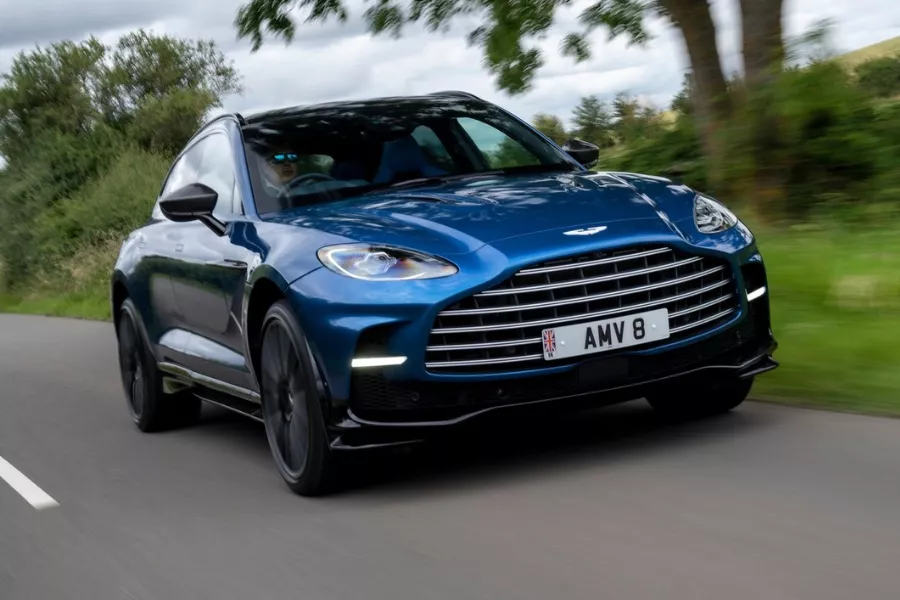 Aston Martin DBX front view