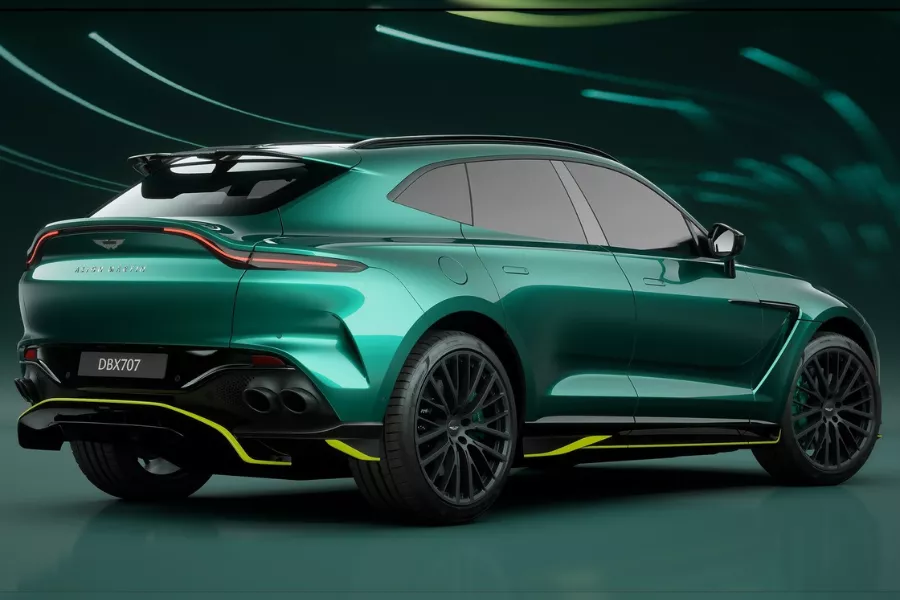 Aston Martin DBX rear view