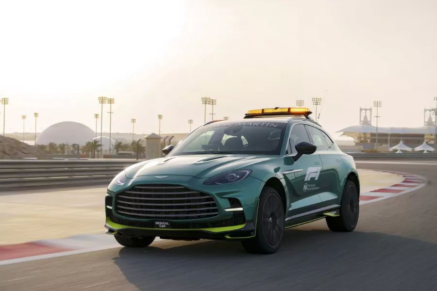 Aston Martin DBX707 Formula 1 Medical Car