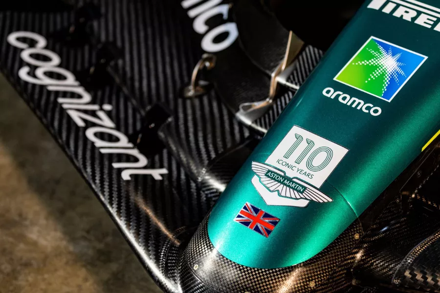 Aston Martin Formula 1 car