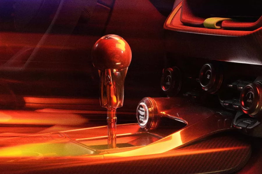 The Valour gets a manual gearbox Aston Martin Valour interior view