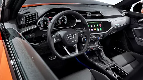 A picture of the 2020 Audi Q3's interior