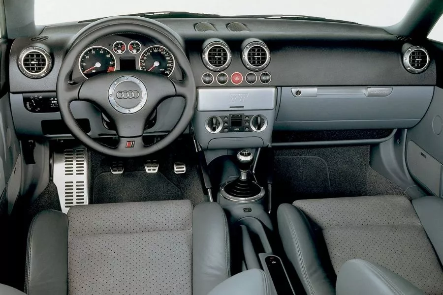 A picture of the Audi TT's interior