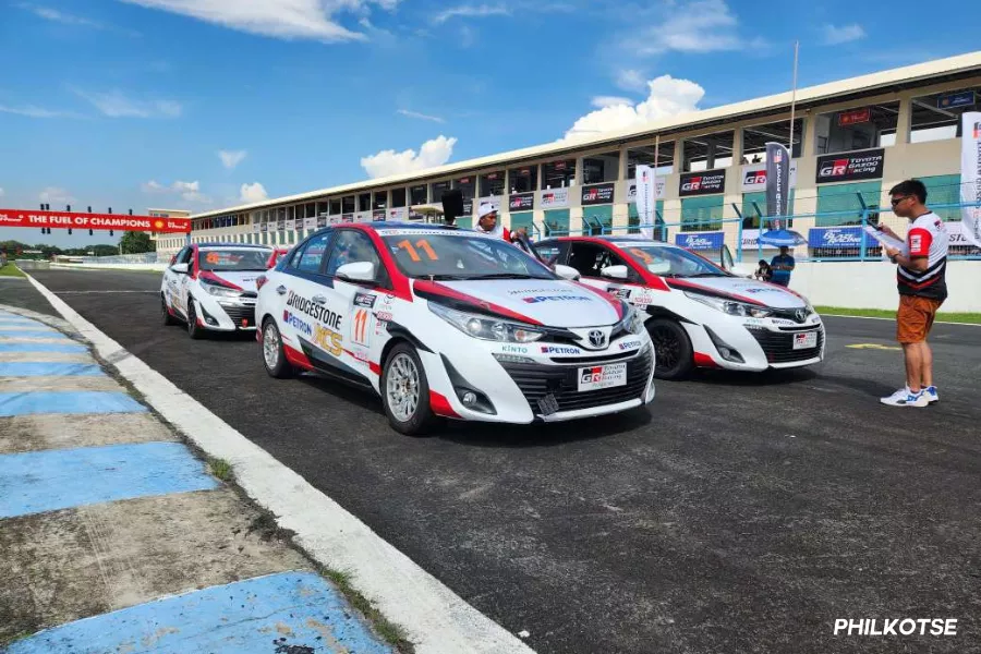 TGR Vios Cup Autocross Challenge cars