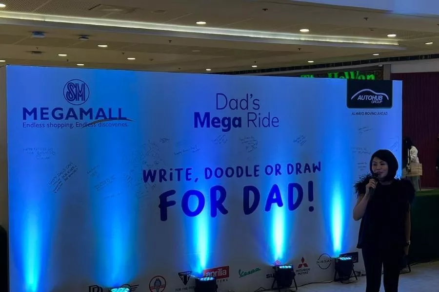 Autohub Dad's Mega Ride event at SM Megamall