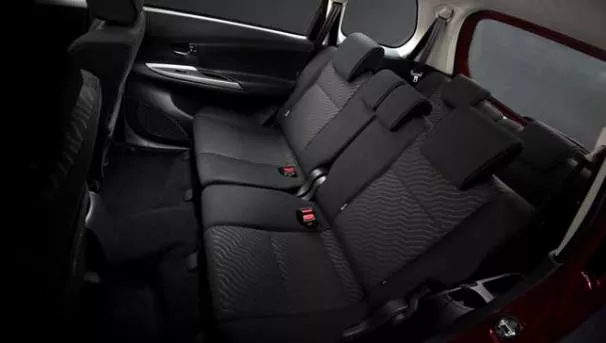 Toyota Avanza Veloz 2018 back seats