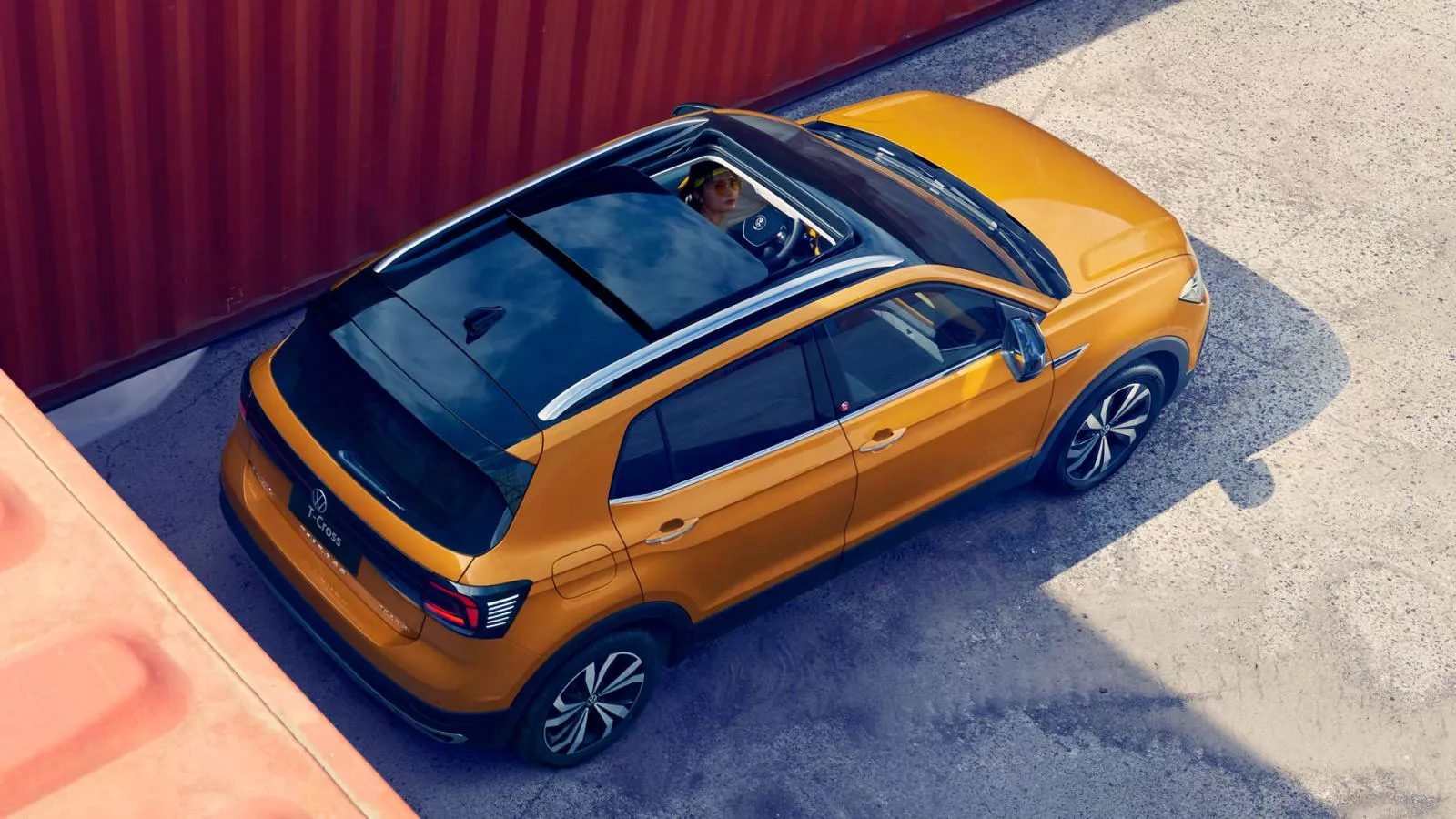 Volkswagen T-Cross top view