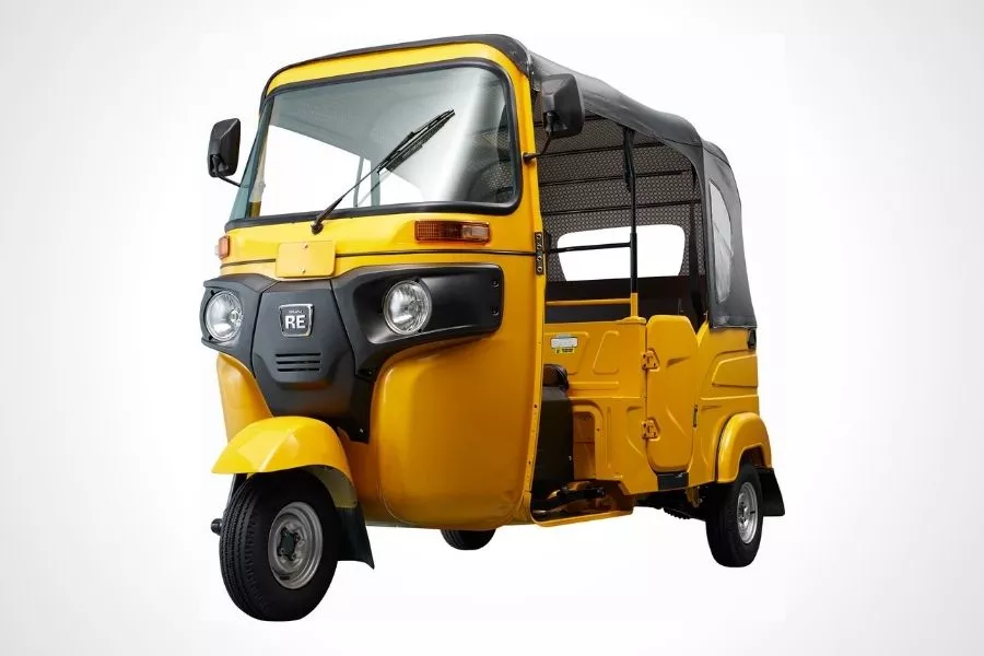 Bajaj RE front view