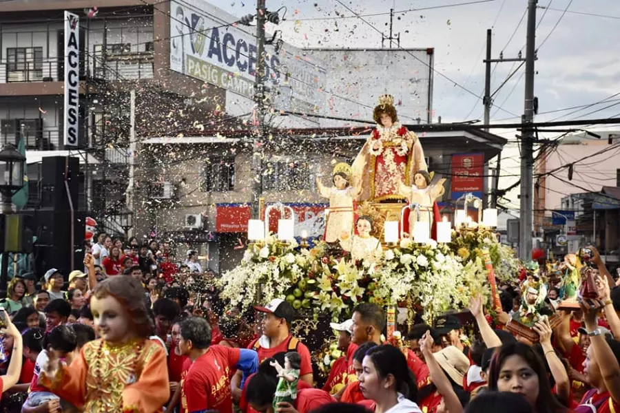 A picture taken during the Bambino Grand Parade in 2020.