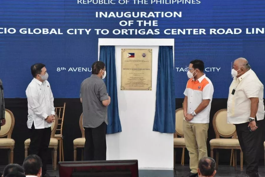 BGC-Ortigas Link Bridge opening ceremony