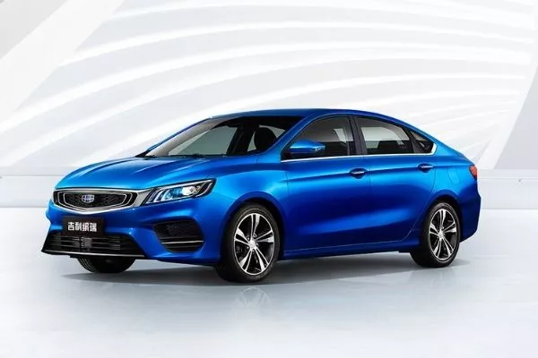 Both the Binrui and the Coolray subcompact crossover share the BMA platform Bin Rui