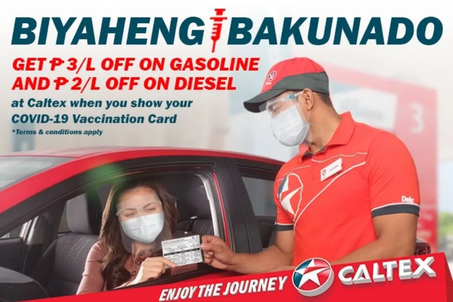 Caltex's Biyaheng Bakunado promo